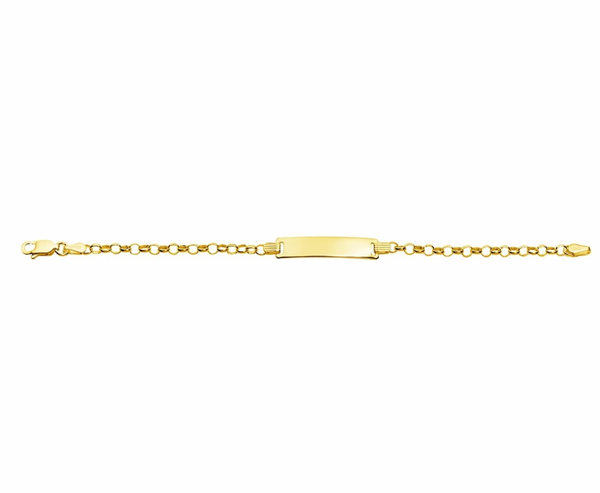 Tiny Treasures Baby ID Plate Bracelet - 2 Colours
