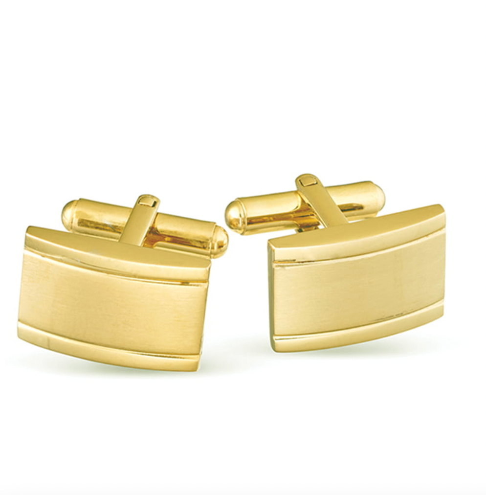 Blaze Fashion Gold Plated Cufflink