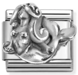 Travel - Mermaid Relief Silver Charm