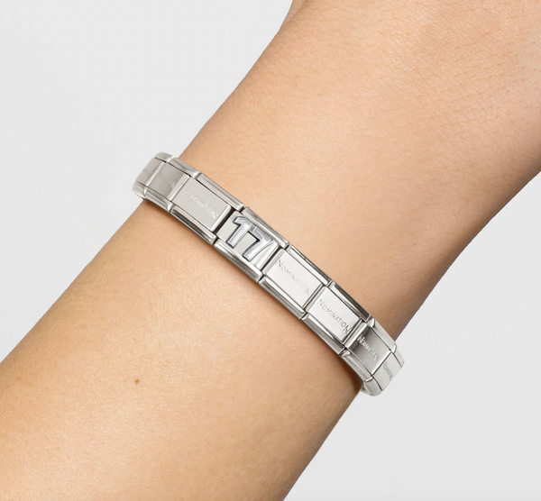 Birthday - 17th Oxidised Silver Charm