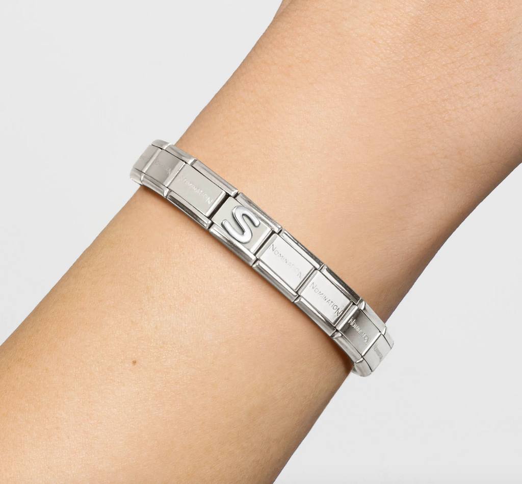 Silver - Letter S Charm