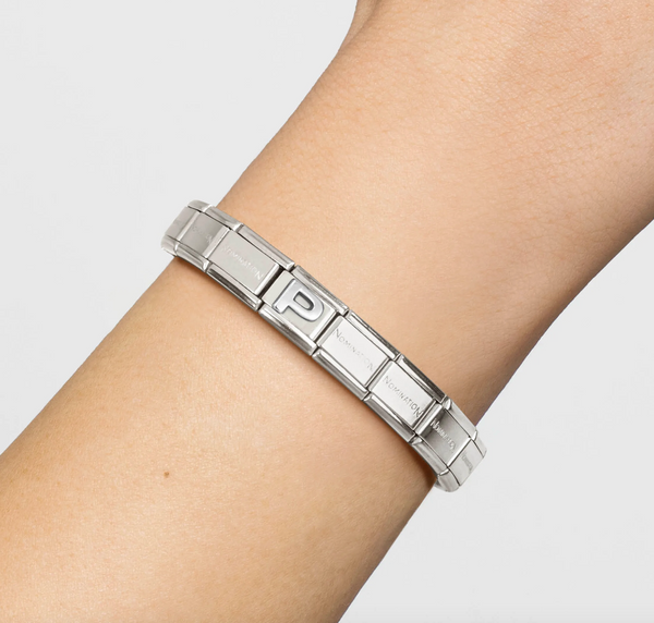 Silver - Letter P Charm