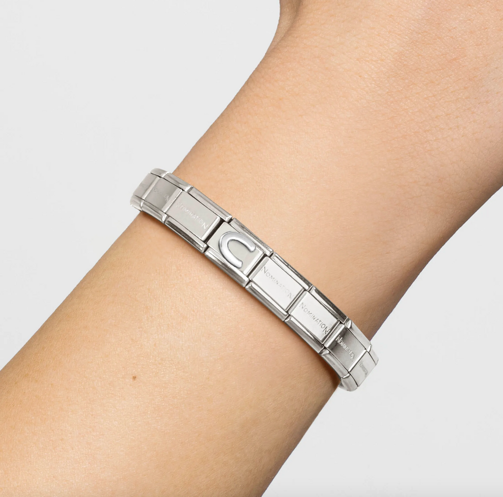 Silver - Letter C Charm