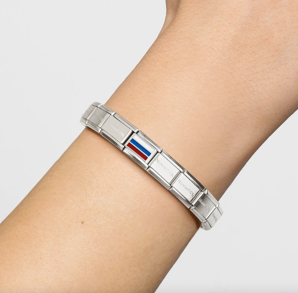 Europe Flag - Russia Silver Charm