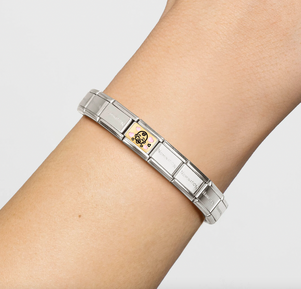 Baby - Pink Baby Gold Charm