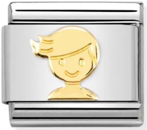 Family - Boy Gold Charm