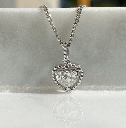 Kylie Heart Diamond Pendant