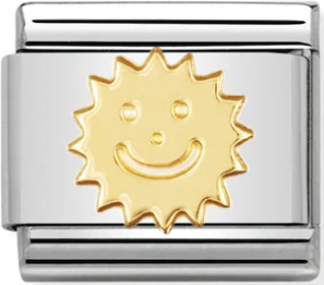 Symbols - Sun Gold Charm