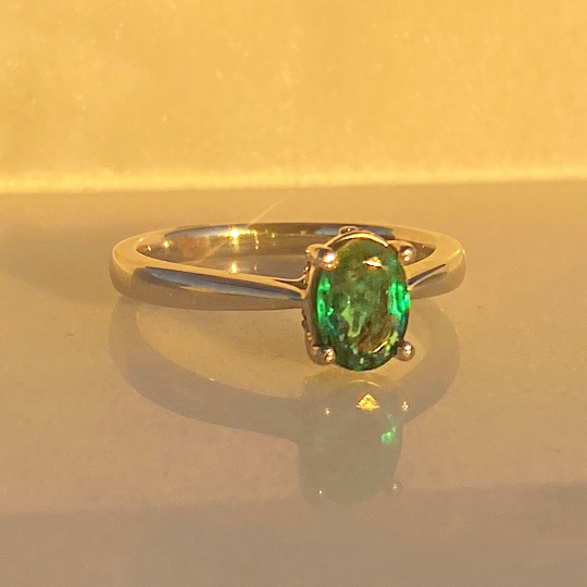 Charlotte Emerald Ring