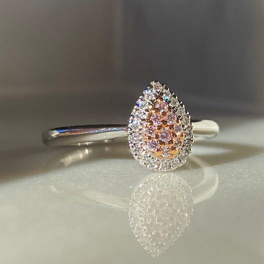 Talullah Blush Pink Diamond Ring