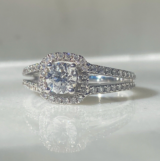 Fionn Half a Carat Diamond WG Ring