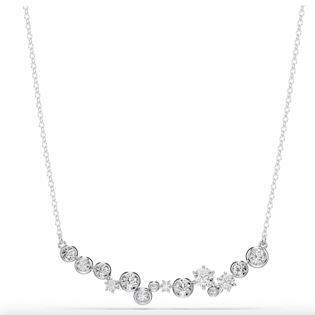 Constella Mixed Cut White Necklace