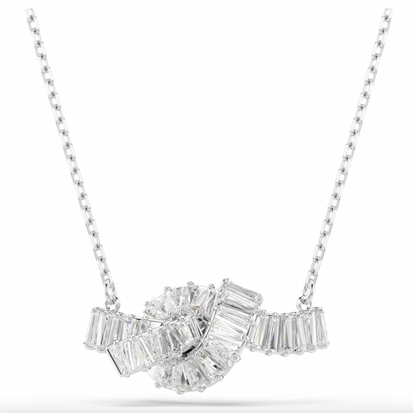 Matrix Baguette Cut Knot Pendant