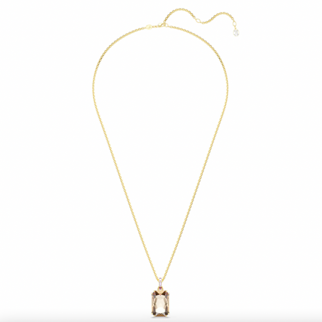 Millenia Caramel Octagon Cut Pendant