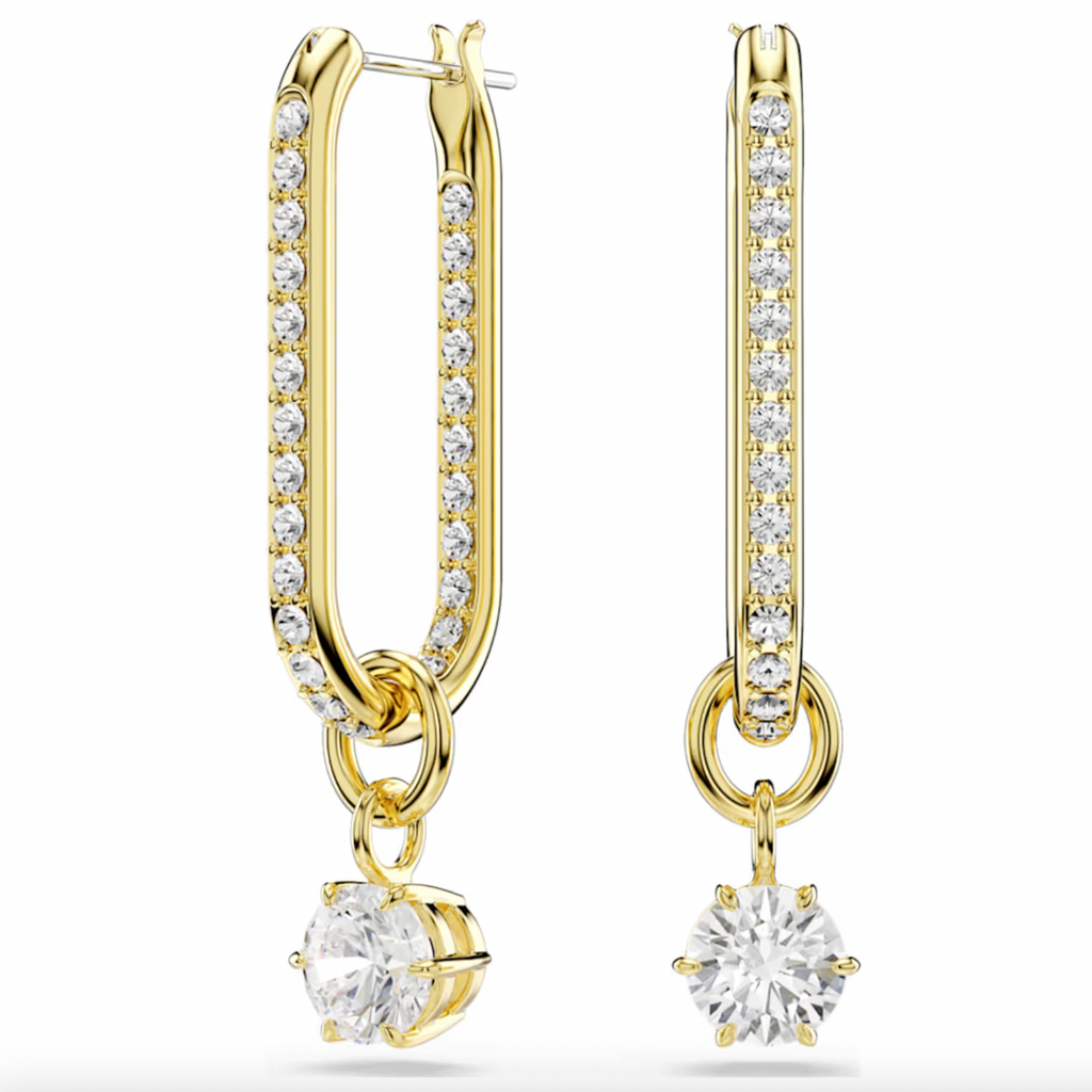 Constella Elongated Hoop Earrings