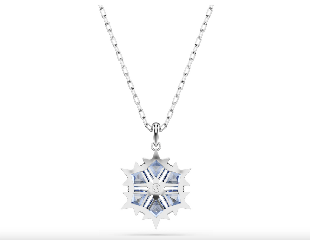 Magic Blue Snowflake Pendant