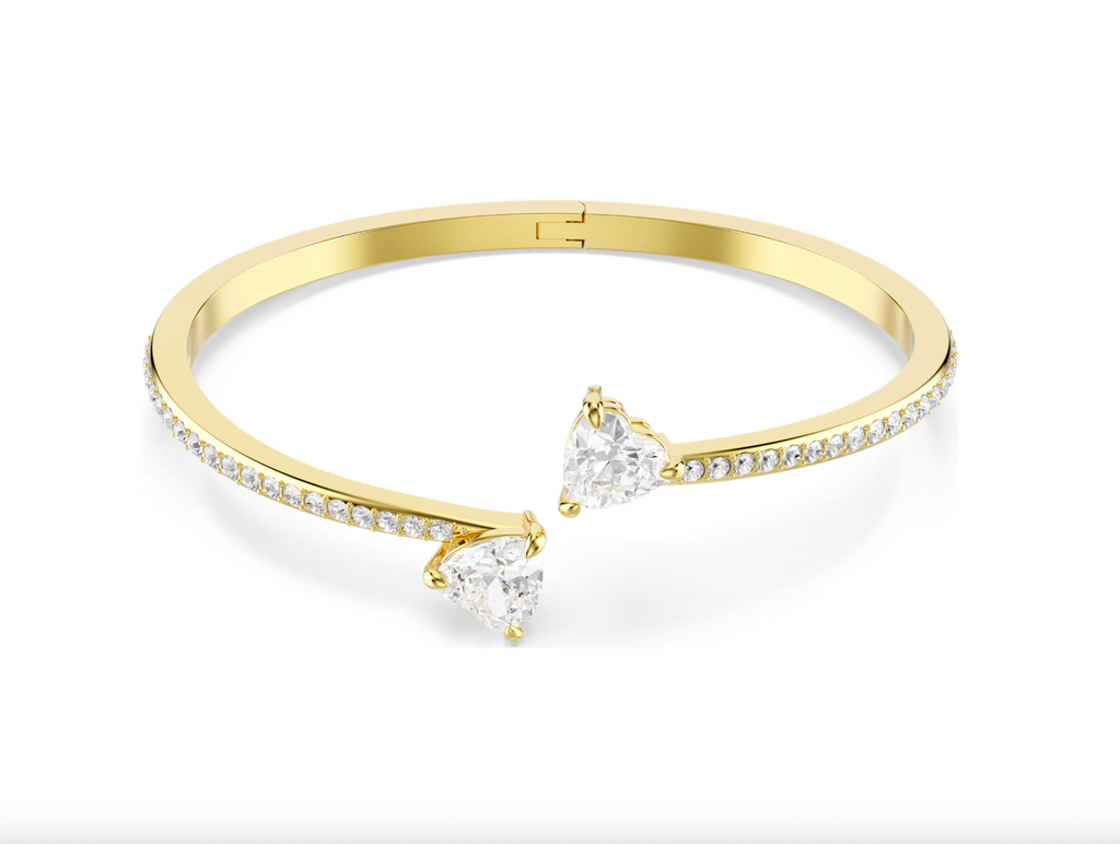 Mesmera Attract Interconnecting Heart Bangle