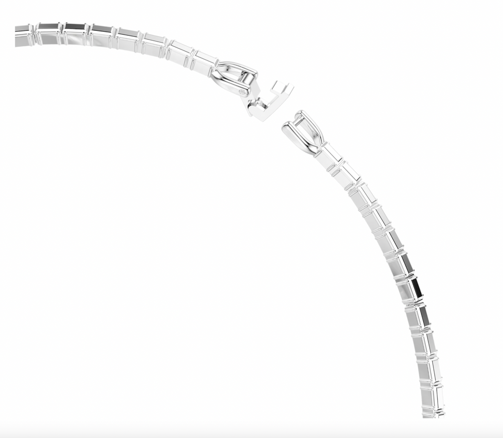 Matrix Baguette Necklace