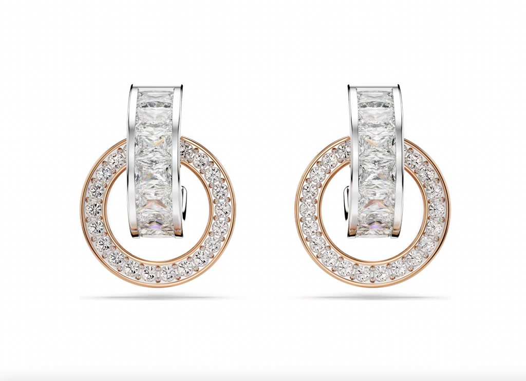 Connexus 'Lov is Around' Drop Earrings