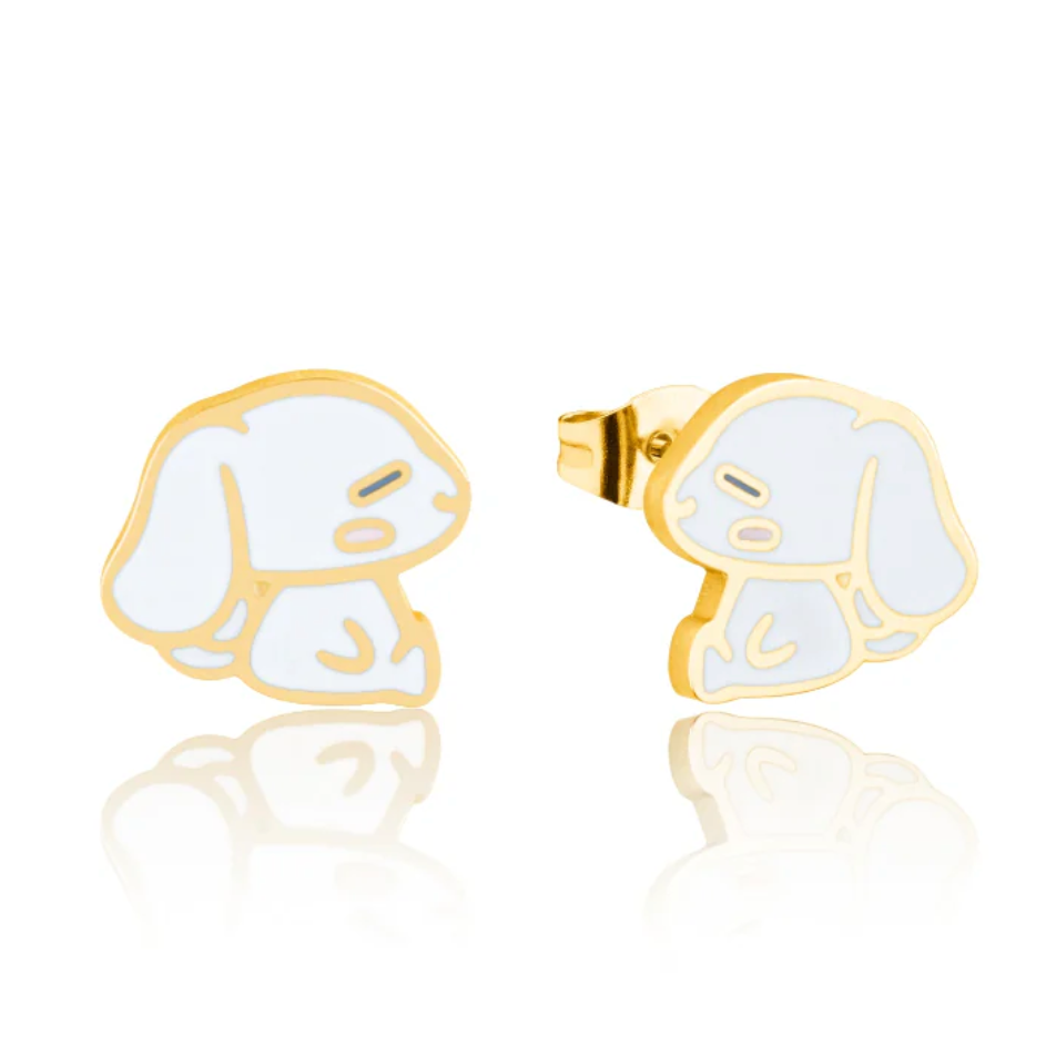 Sanrio - Gold Cinnamoroll - Necklace & Stud Earring