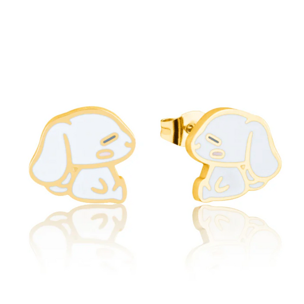 Sanrio - Gold Cinnamoroll - Necklace & Stud Earring