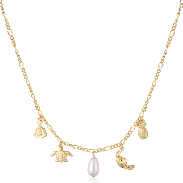 Disney - Stitch Charm Necklace - 2 colours