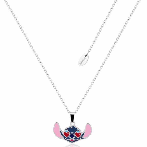 Lilo and Stitch - Heart Eyes Stitch - Necklace & Earrings