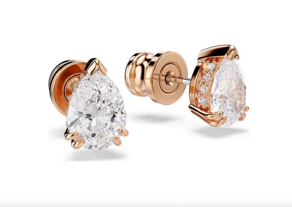 Stilla Pear Cut Stud Earrings