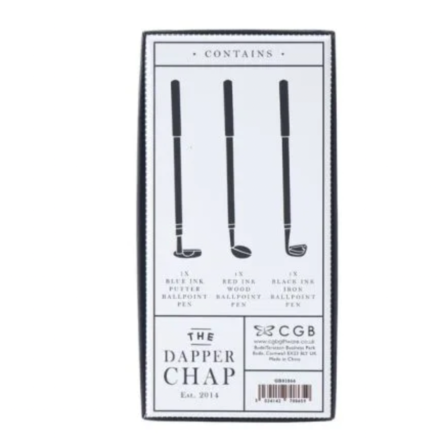Dapper Chap Golf Pen Set of 3