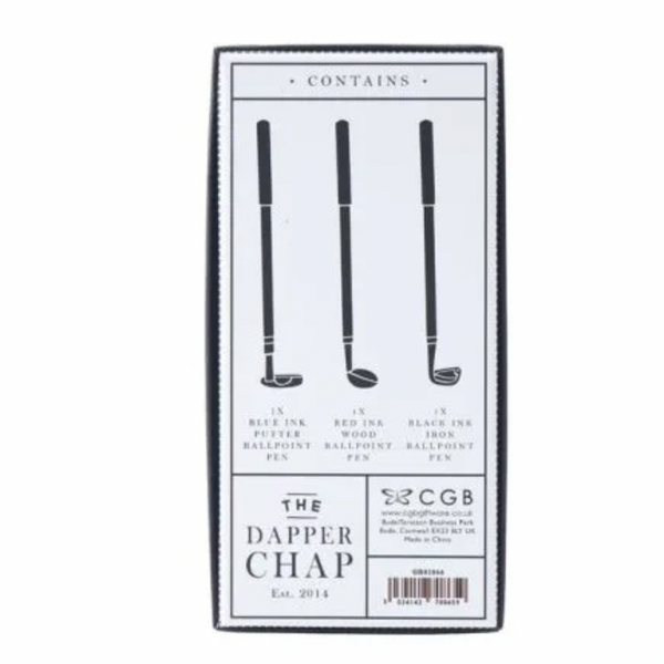 Dapper Chap Golf Pen Set of 3