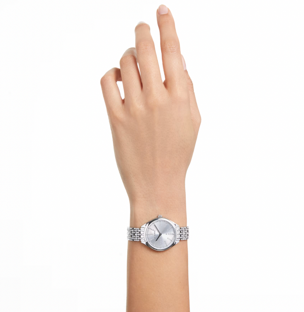 Attract Silver Full Movement Watch