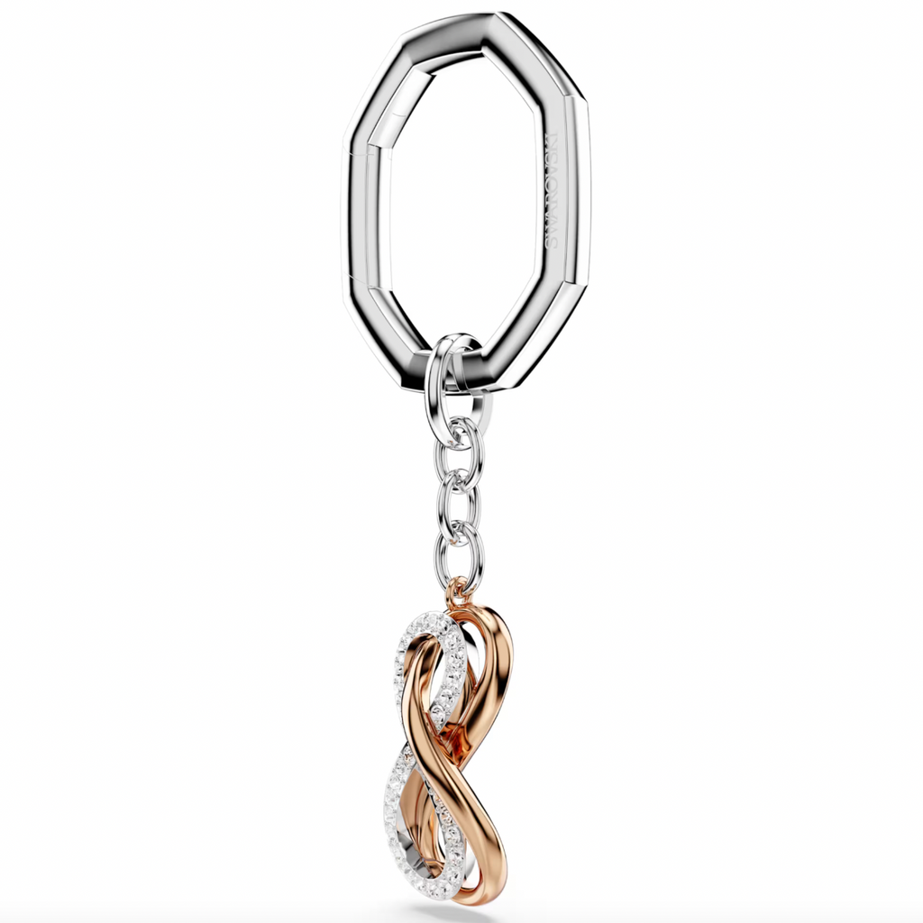 Hypberbola: Infinity Rosegold/Silver Keyring