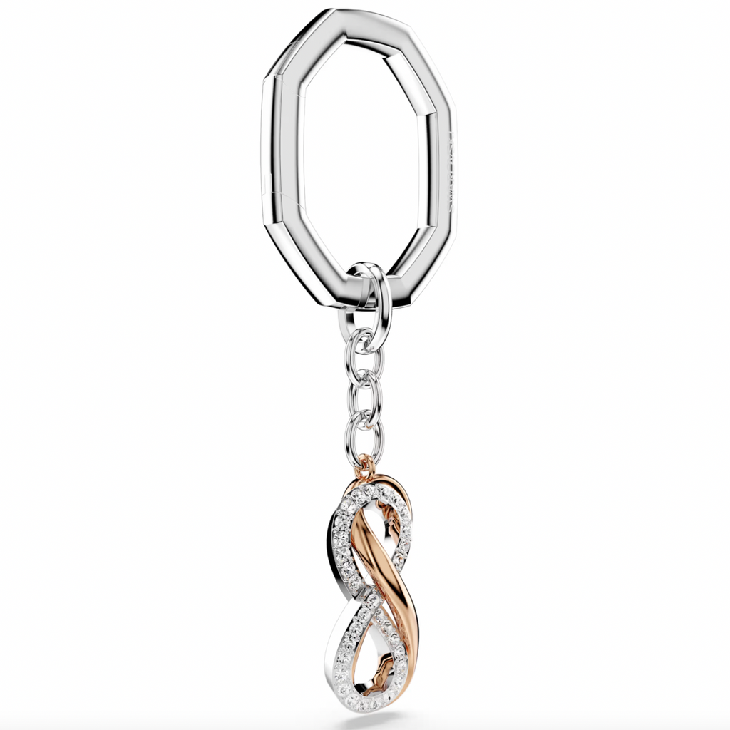 Hypberbola: Infinity Rosegold/Silver Keyring