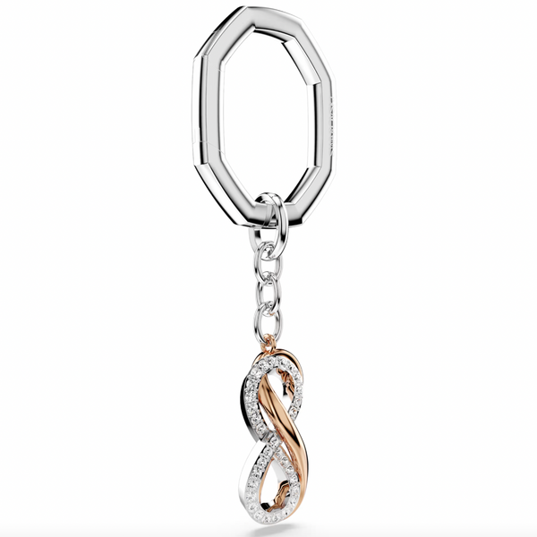Hypberbola: Infinity Rosegold/Silver Keyring