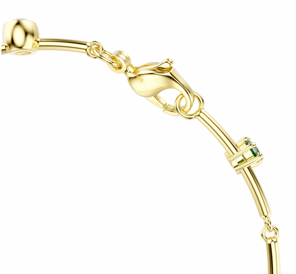 Constella: Mixed Cut Green Gold Bracelet
