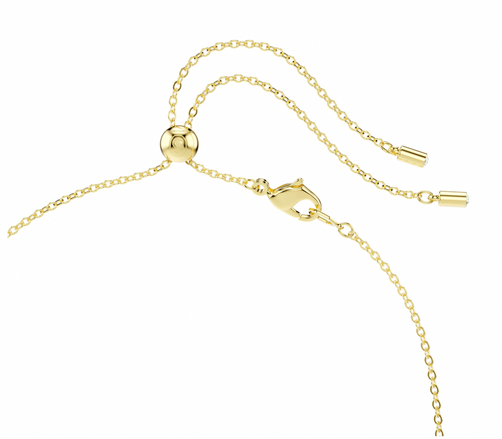 Constella: Green Mixed Cut Gold Necklace