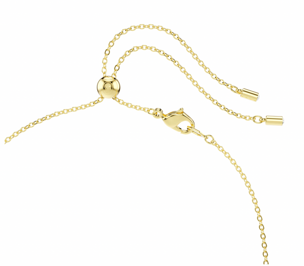 Constella: Green Mixed Cut Gold Necklace