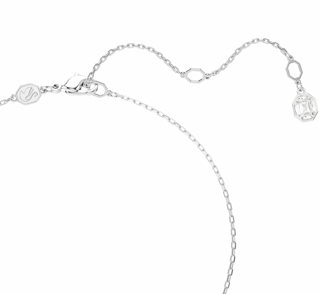 Constella: White Pave Round Cut Pendant