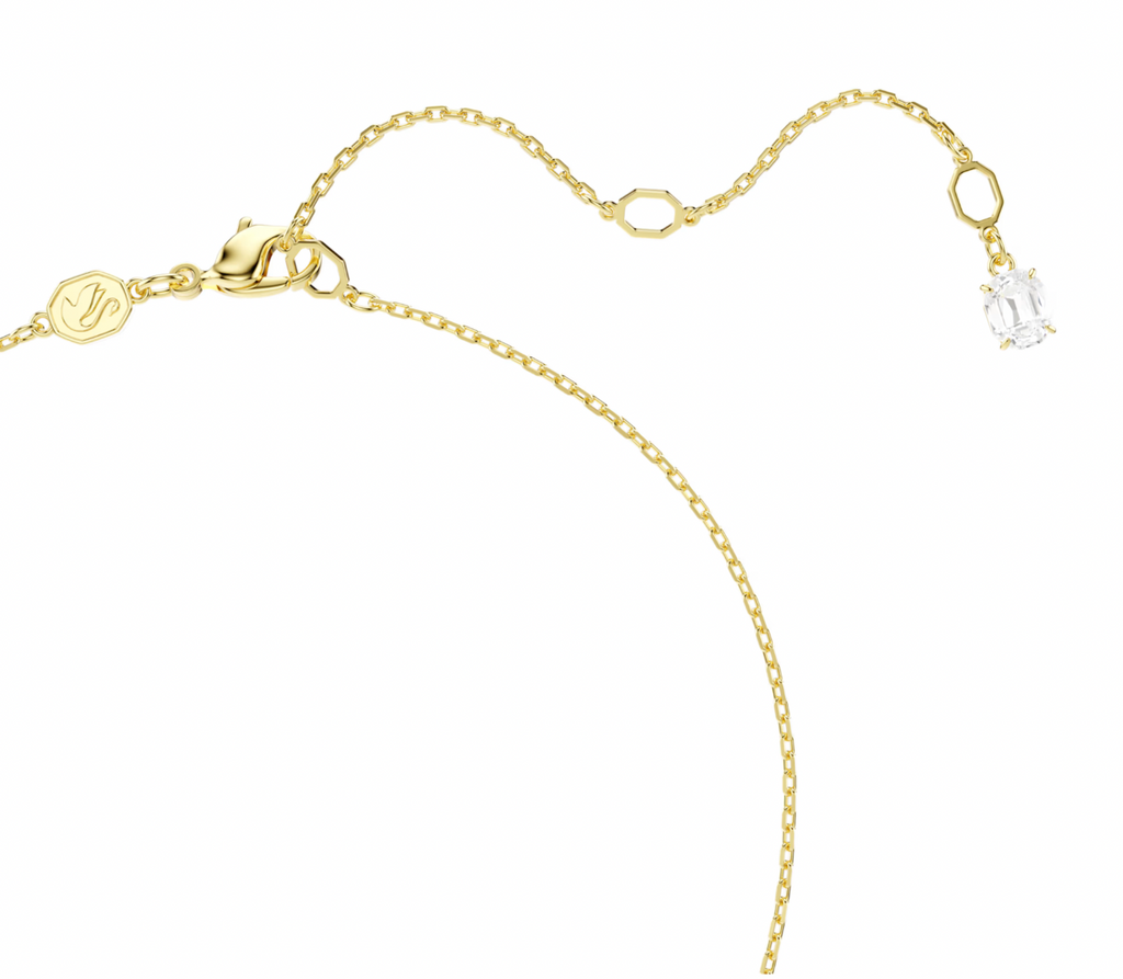 Mesmera Attract: Twin Heart Cut Gold Necklace