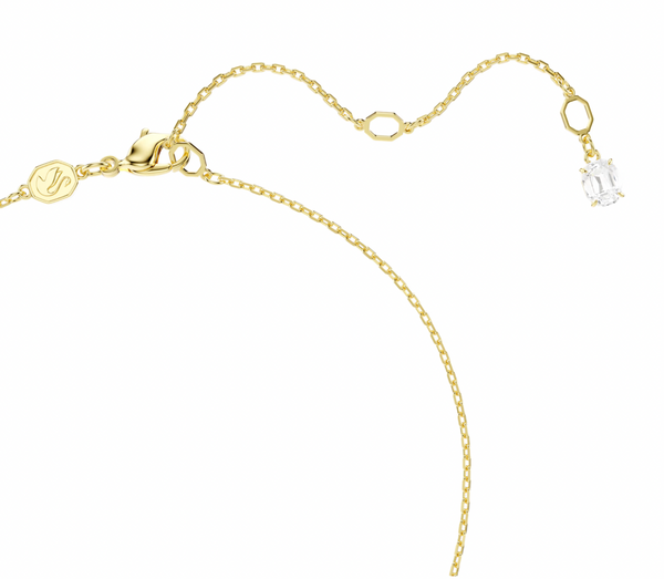 Mesmera Attract: Twin Heart Cut Gold Necklace