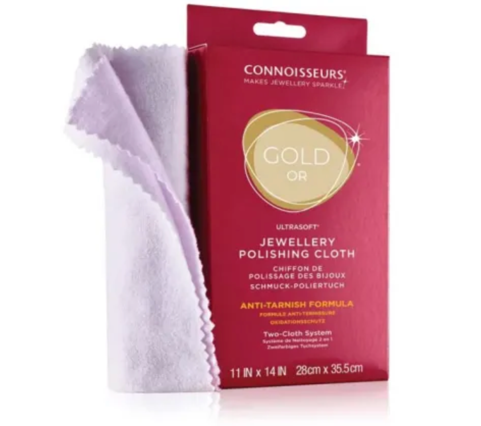 CONNOISSEURS Polishing Cloth - For Gold Jewellery