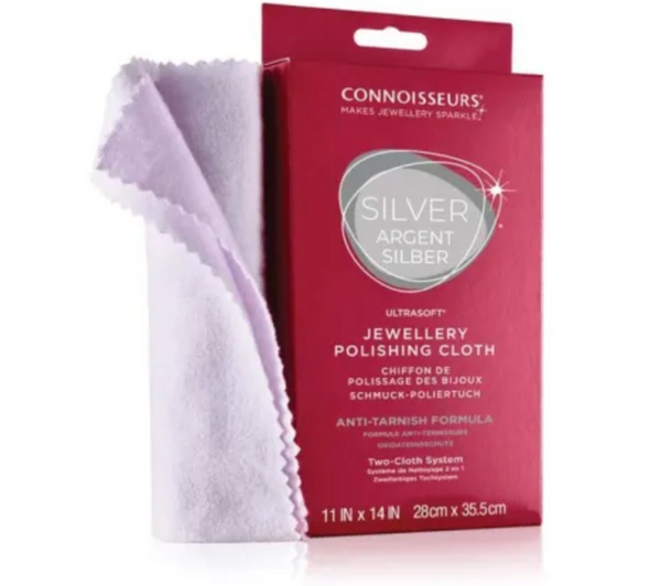 CONNOISSEURS Polishing Cloth - For Silver Jewellery