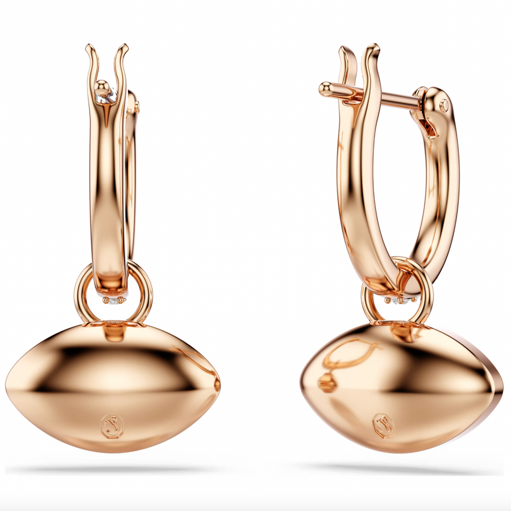 Symbolica: Multicoloured Eye Rosegold Drop Earrings