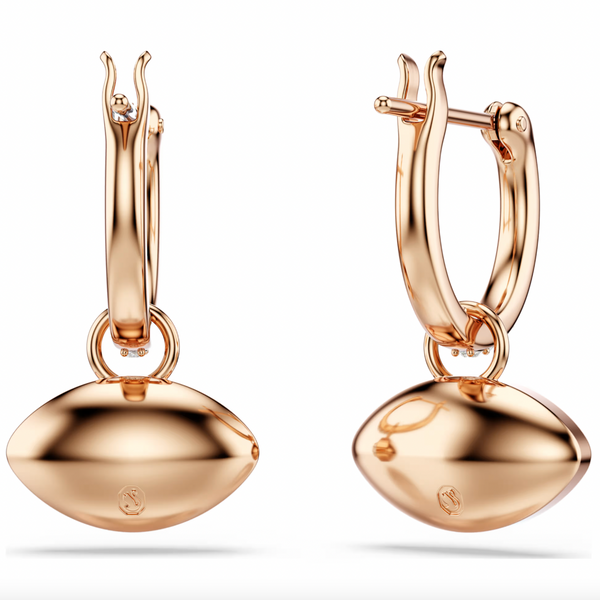 Symbolica: Multicoloured Eye Rosegold Drop Earrings