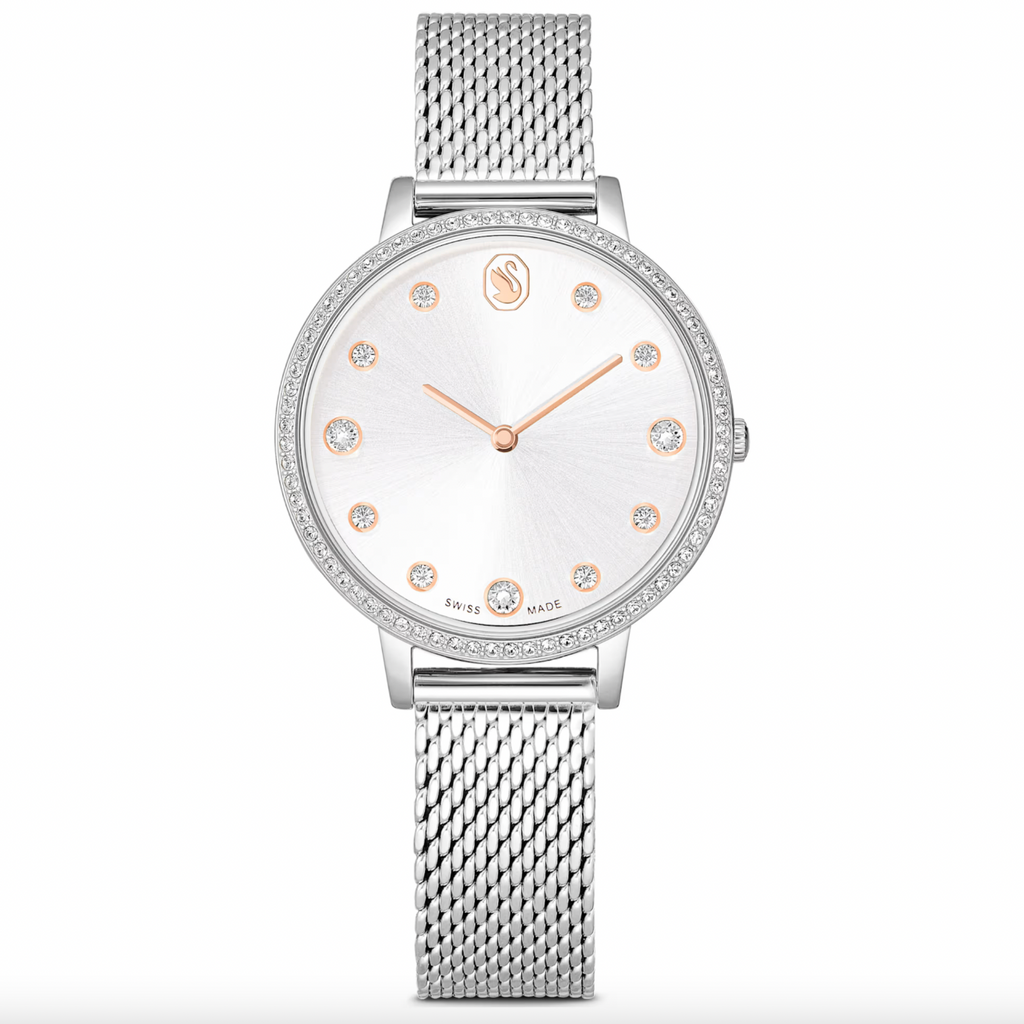 Clarica: Swiss Made Silver Watch