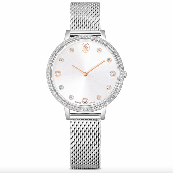Clarica: Swiss Made Silver Watch