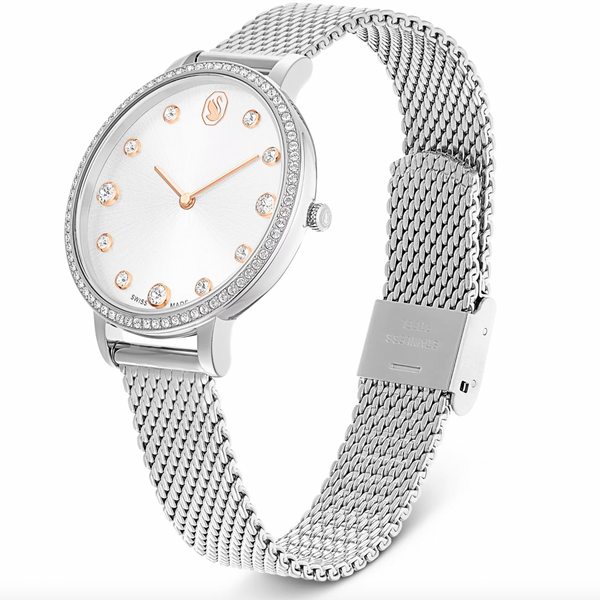 Clarica: Swiss Made Silver Watch