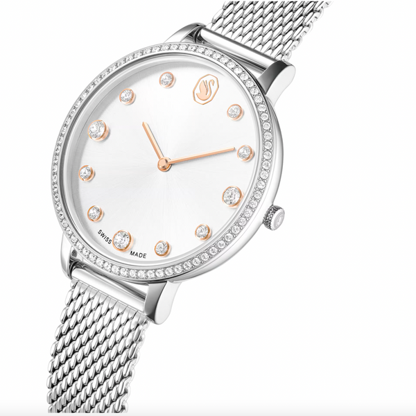 Clarica: Swiss Made Silver Watch