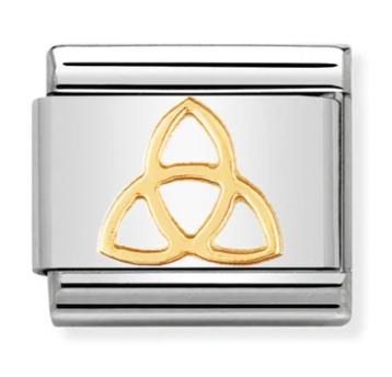 Religion - Trinity Knot Gold Charm