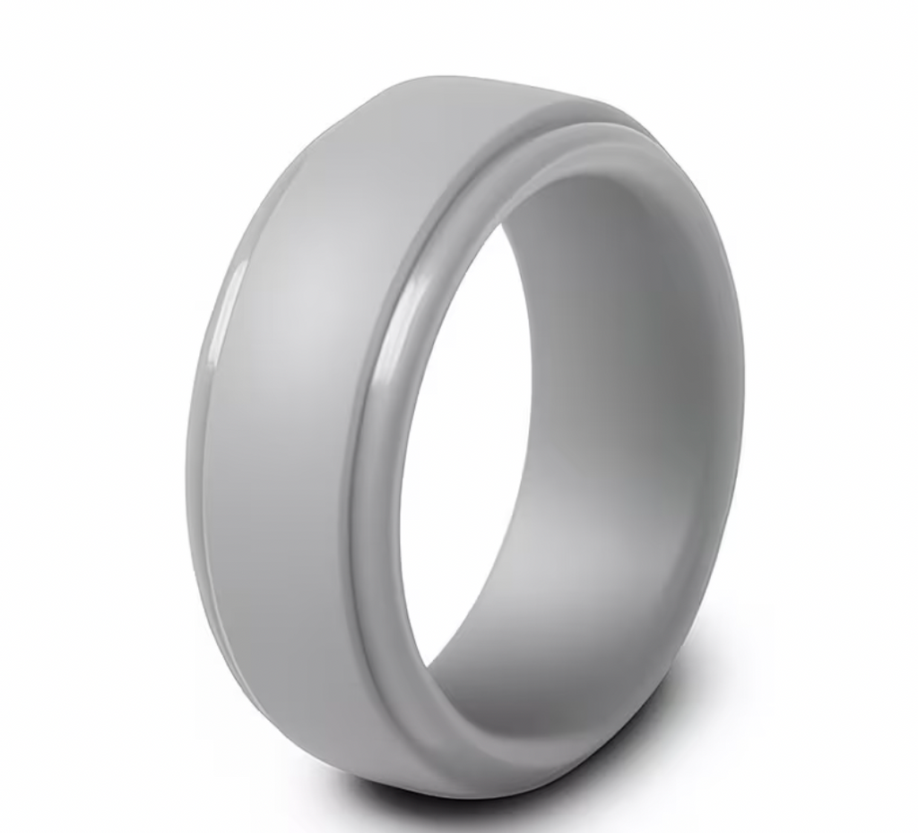Silicone Ring - Light Grey